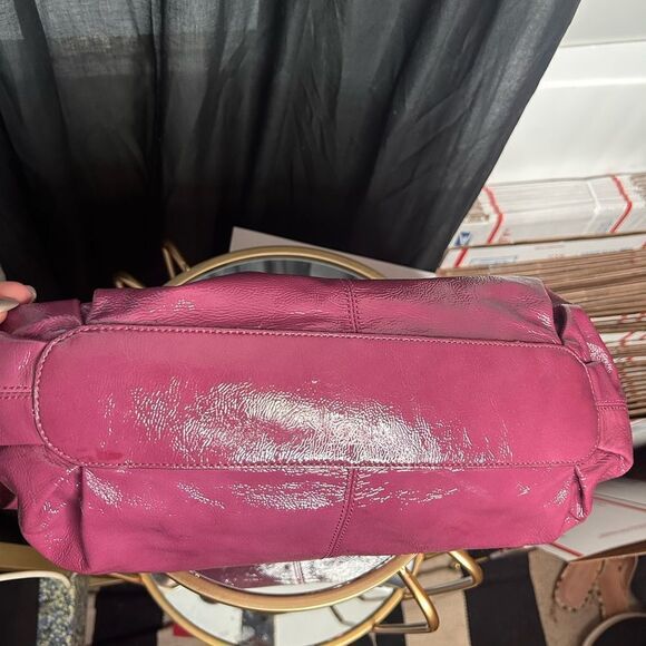 Coach Patent Leather Shoulder Bag - Picture 7 of 9